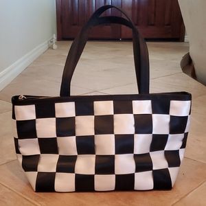 Checkerboard Large Purse